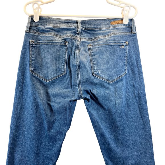 Mavi Jeans Co. Womens Size 30 Distressed Straight Bohemian Tribal Print Denim - Picture 9 of 16